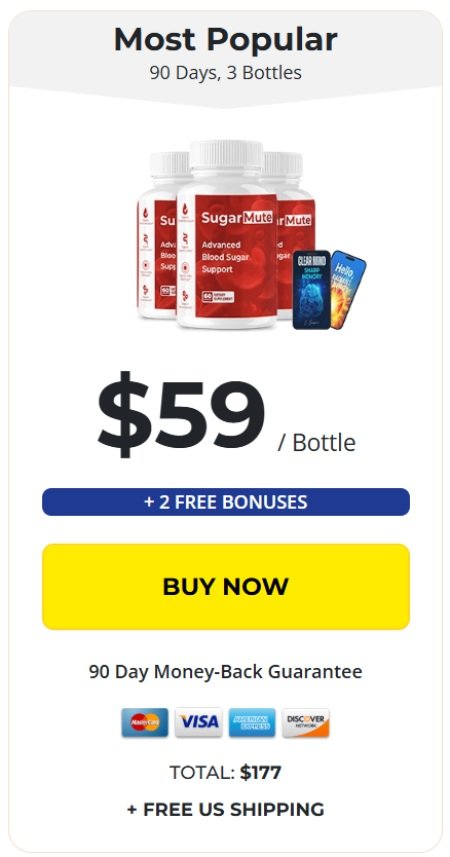 SugarMute Buy 3 Bottles